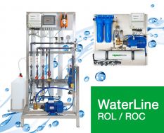 Reverse osmosis systems WaterLine RO for hygienic water treatment