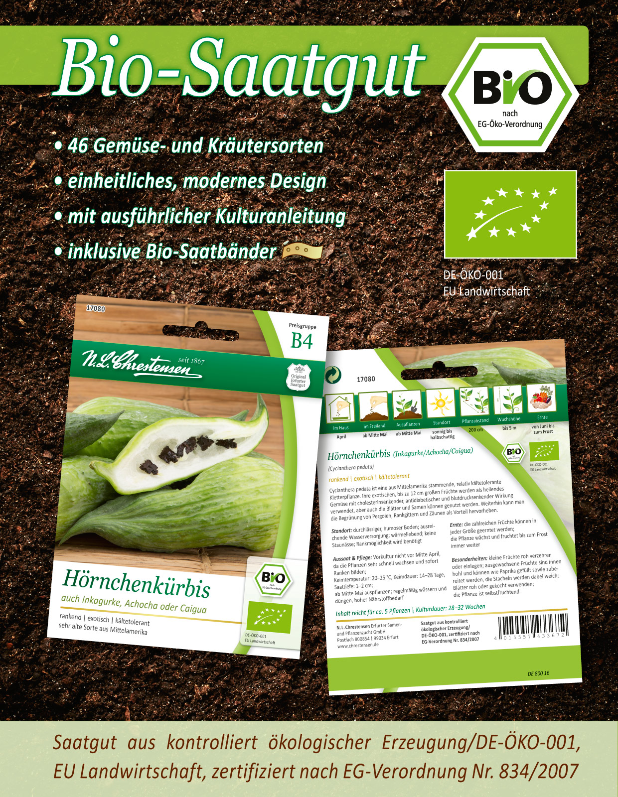 Aussteller N.L. Chrestensen Erfurter Samen und Pflanzenzucht GmbH